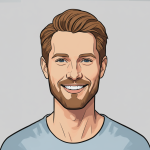 male face